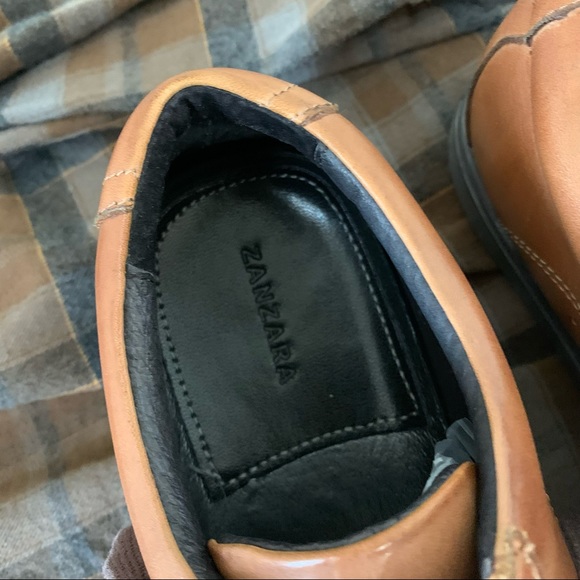 Zanzara Men’s Drum Casual Leather Sneakers - Picture 9 of 10